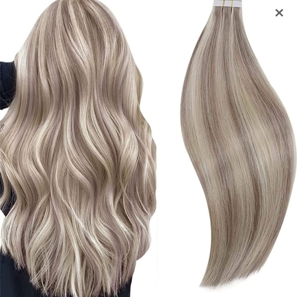 Tape in Human Hair Extensions - Picture 2 of 3